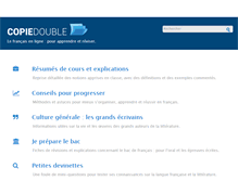 Tablet Screenshot of copiedouble.com